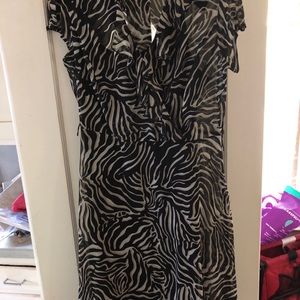 JBS Black & White Dress